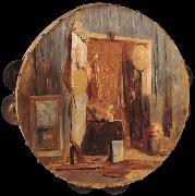 in the artist-s studio Arthur streeton